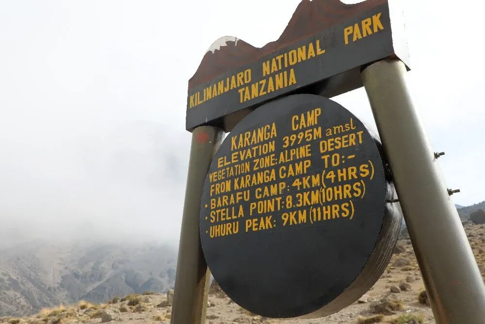 Day 4: Barranco Camp to Karanga Camp